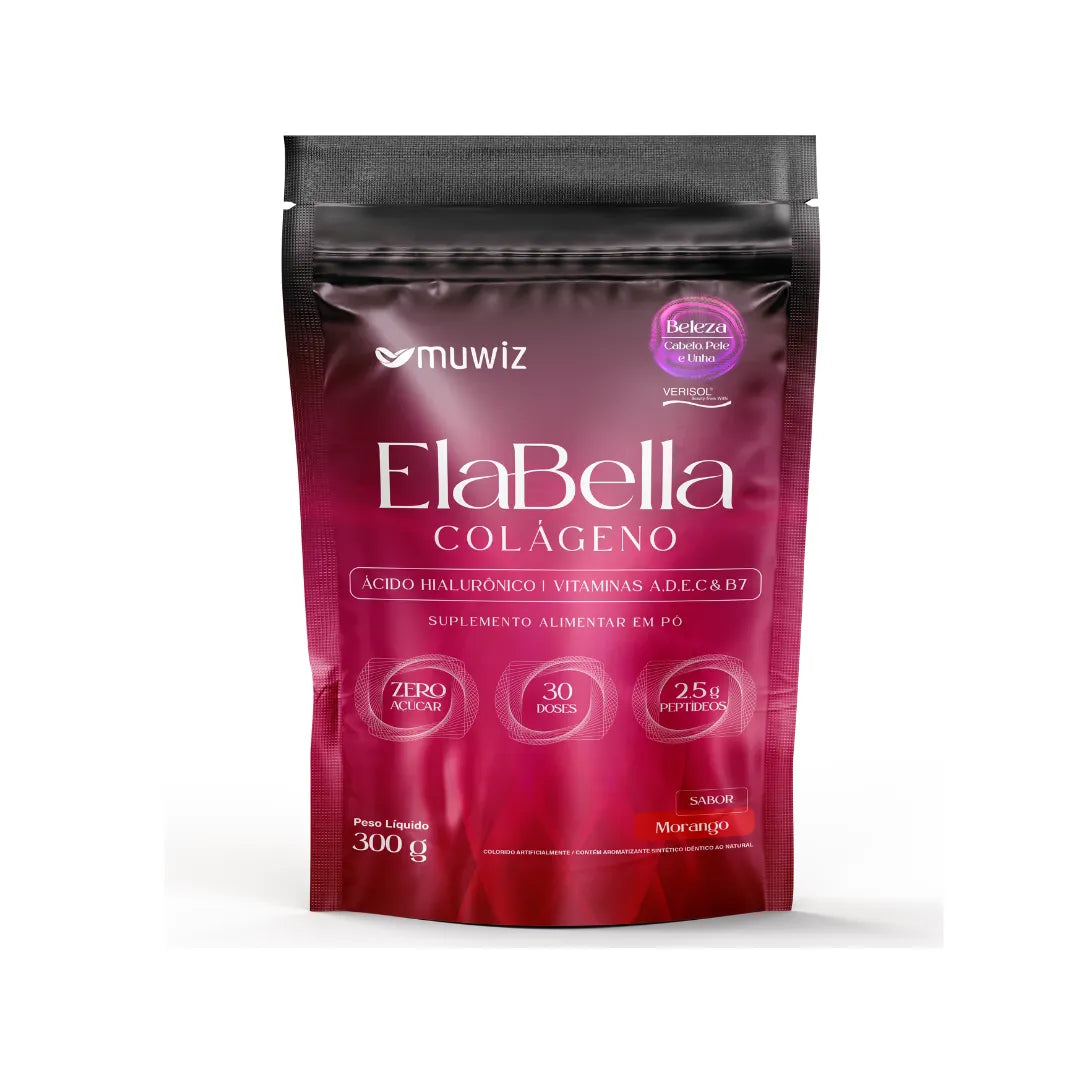 

Colágeno-Elabella-Morango-300g 
