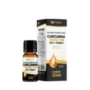 Curcumina + Tipo II + Vitamina D em Gotas 30ml