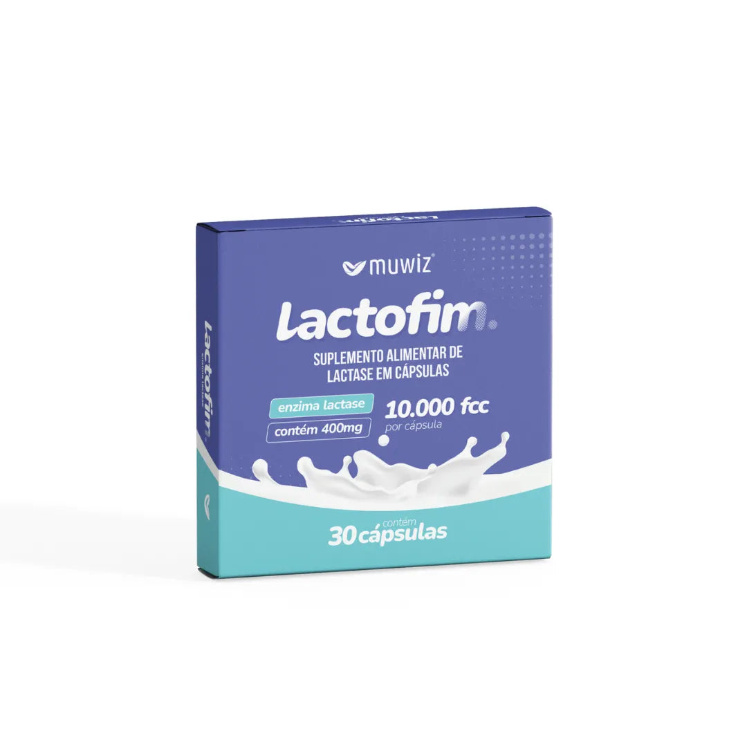 Lactofim Enzima Lactase-10.000 FCC-400mg-30-Cápsulas