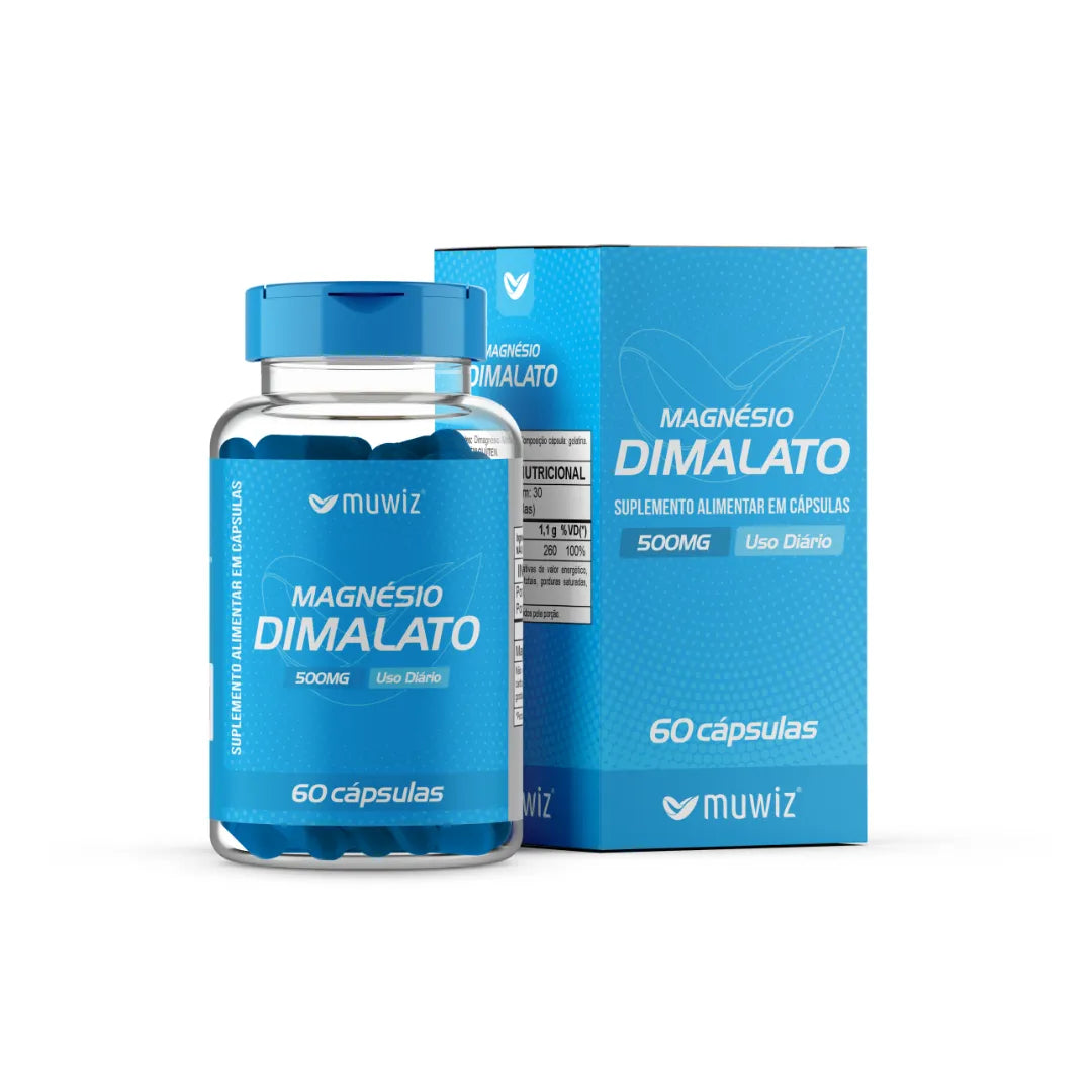 Magnésio-Dimalato-500mg-60-Cápsulas-Muwiz-Laboratório