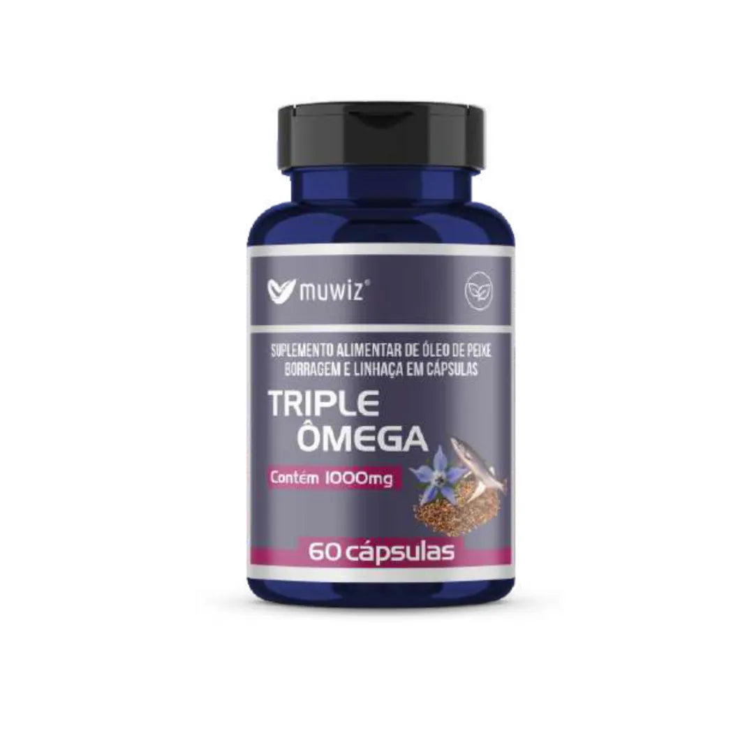 Triple-Ômega-1000mg-C/60-Cáps