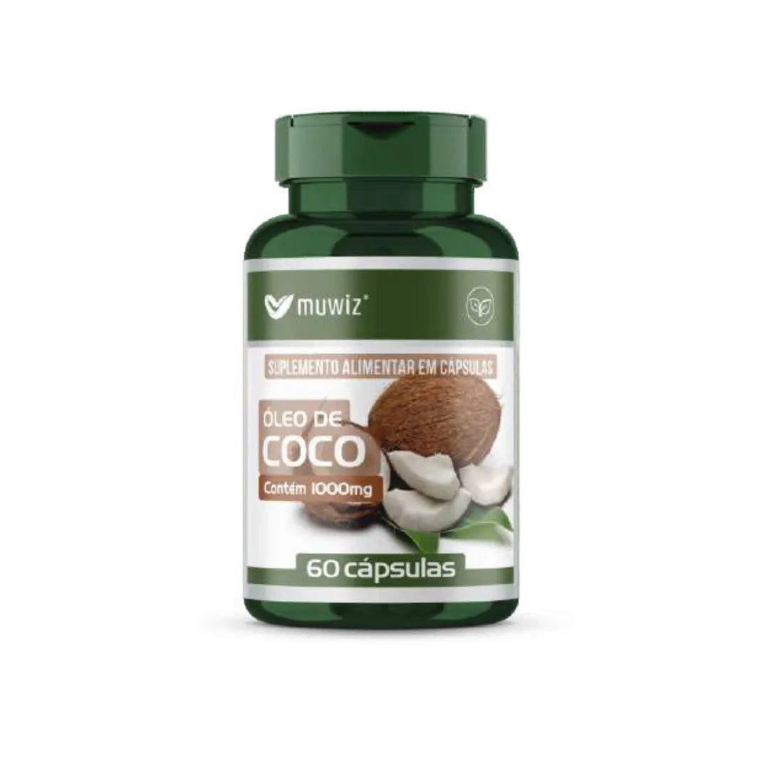 Óleo-de-Coco-1000mg-C/60-Cáps